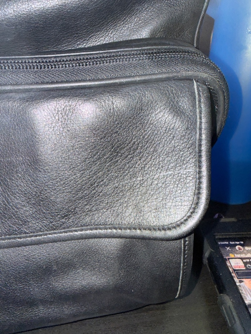 Coach Double Compartment Carry-On 1996 Vintage Leather with hangtag - Picture 5 of 12